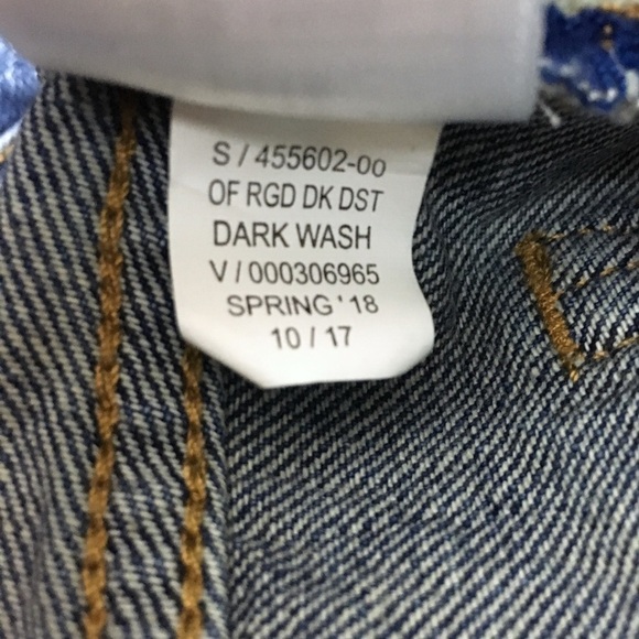 GAP Kids Jeans Original Straight Leg Distressed 100% Cotton Denim 14 Regular - Picture 9 of 12